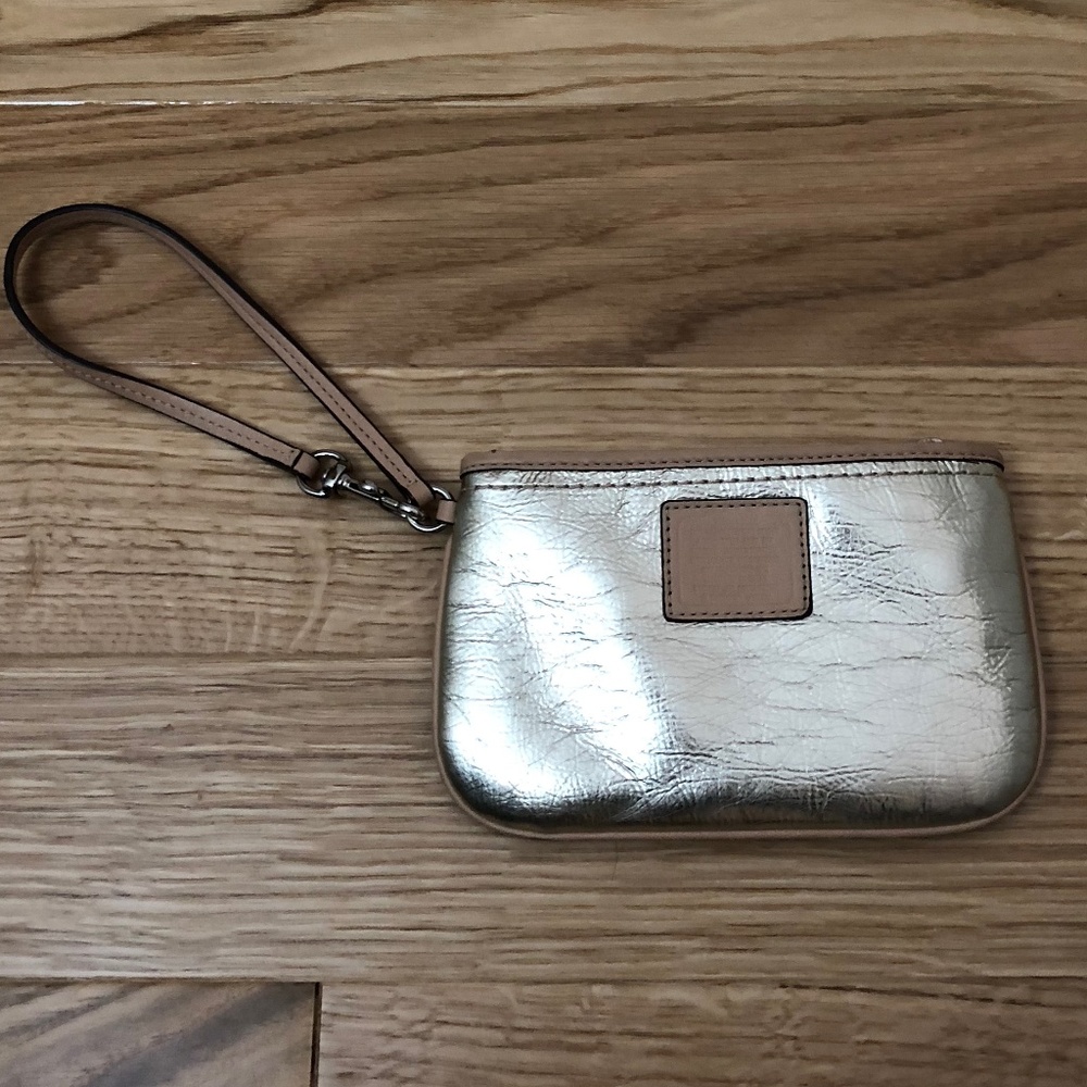 Metallic Coach Wristlet - Picture 2 of 7